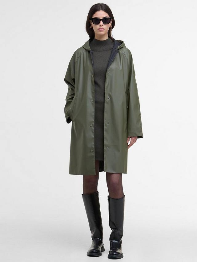 

International Recoleta удлиненная дождевик Barbour, Dusky Khaki