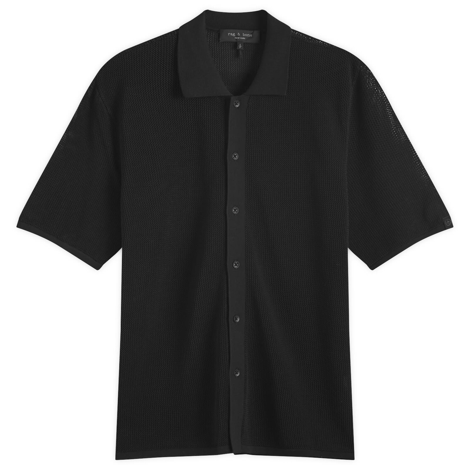 

Рубашка Rag & Bone Payton Short Sleeve Shirt, цвет Fossil