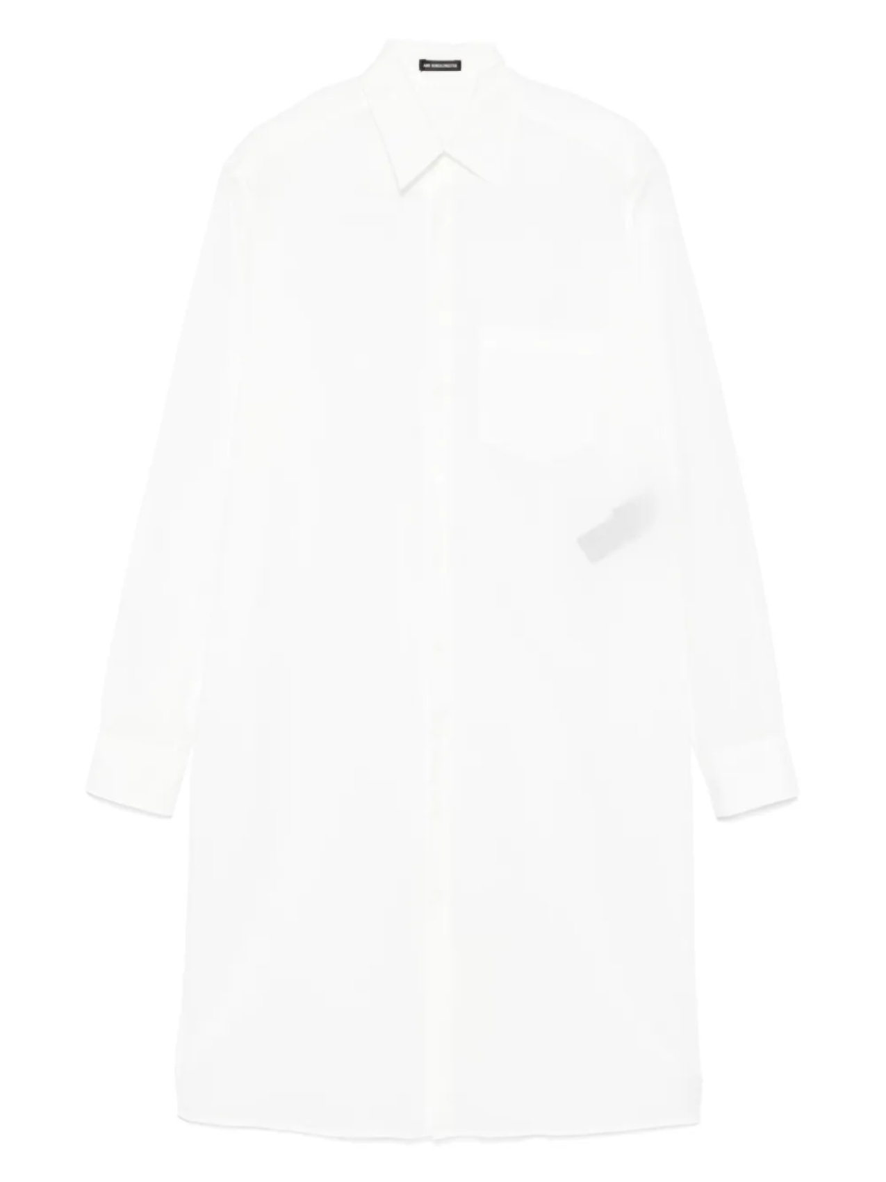 

Поплиновое платье-рубашка Ann Demeulemeester, белый