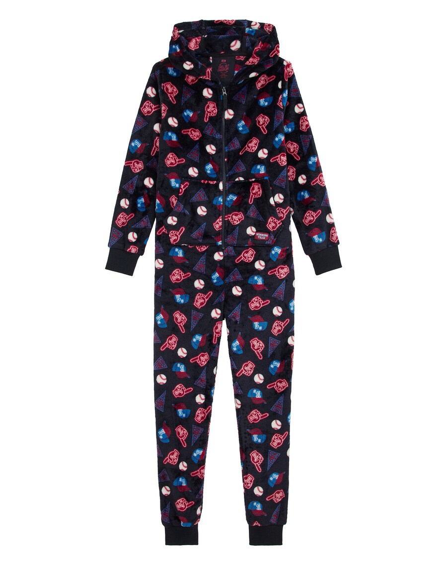 Пижама WE Fashion, Night blue/Royal blue