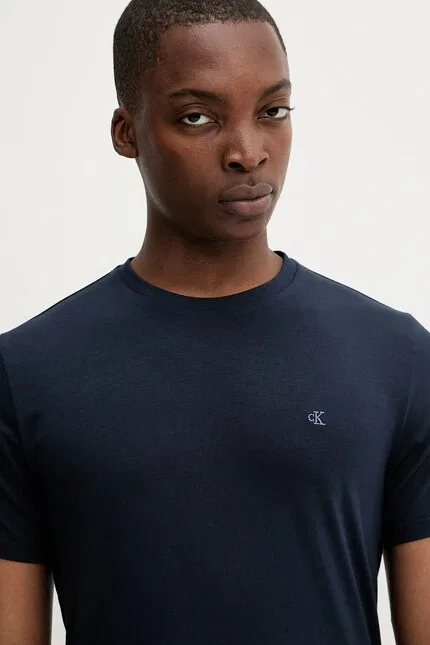 Футболка Calvin Klein мужская, синий — фото 4
