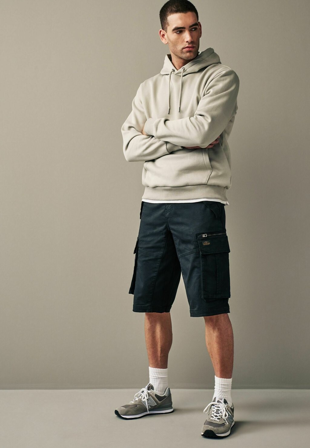 

Шорты 3 Quarter-Regular Fit Next, черные
