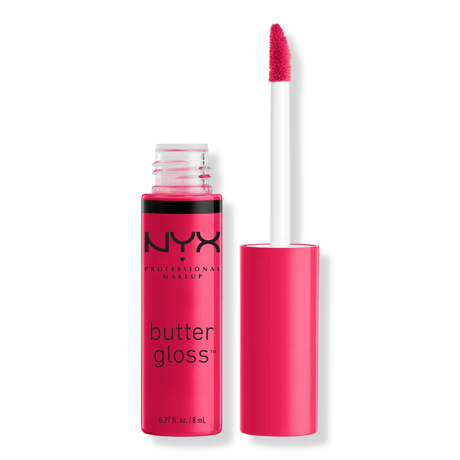 

Нелипкий блеск для губ Butter Gloss NYX Professional Makeup, Summer Fruit (hot pink)