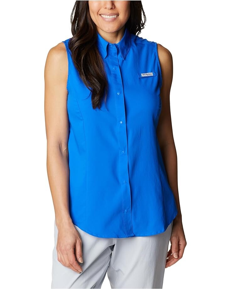 

Рубашка Columbia Tamiami Sleeveless, цвет Blue Macaw