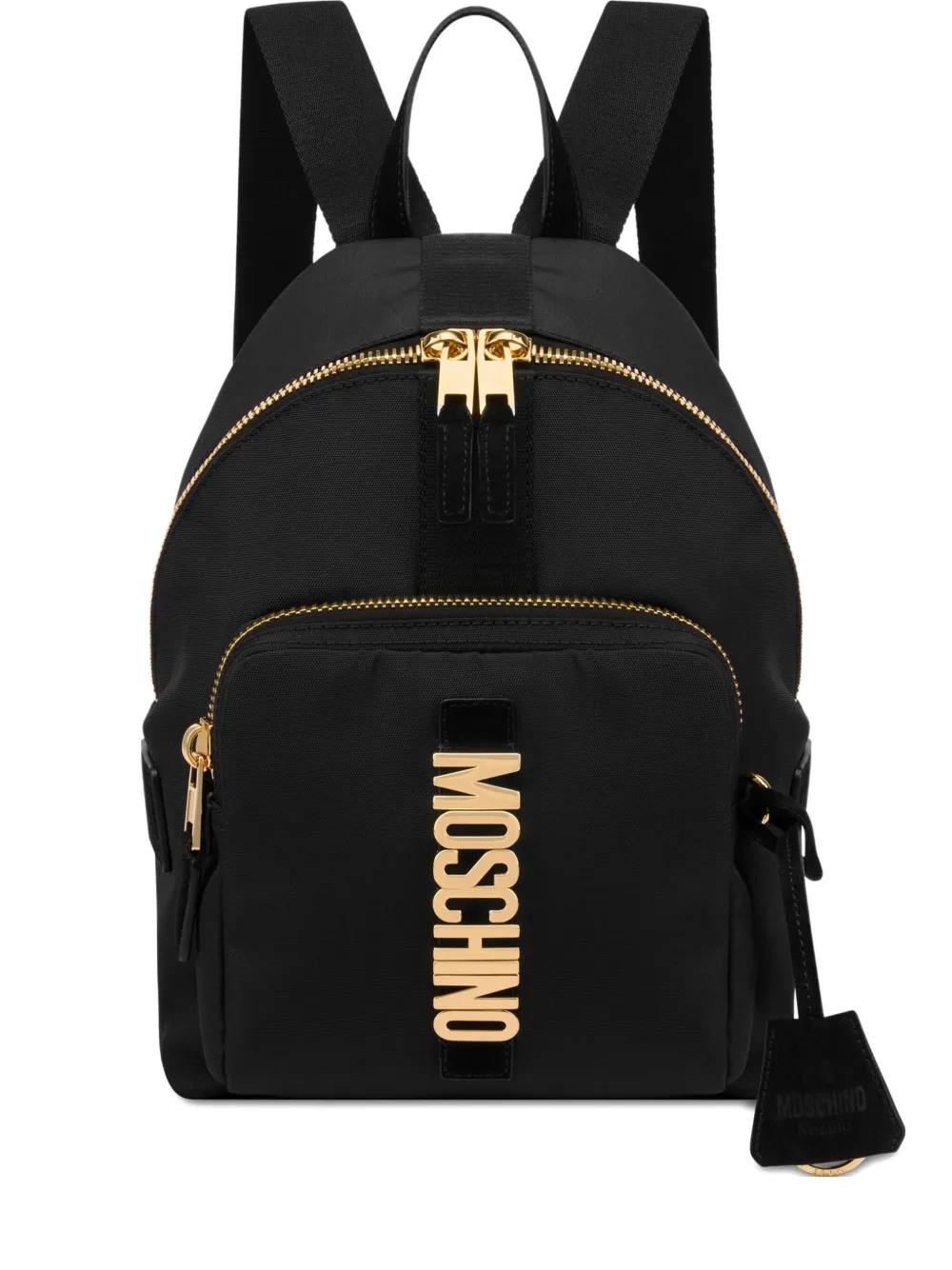 

Рюкзак с логотипом Moschino, черный