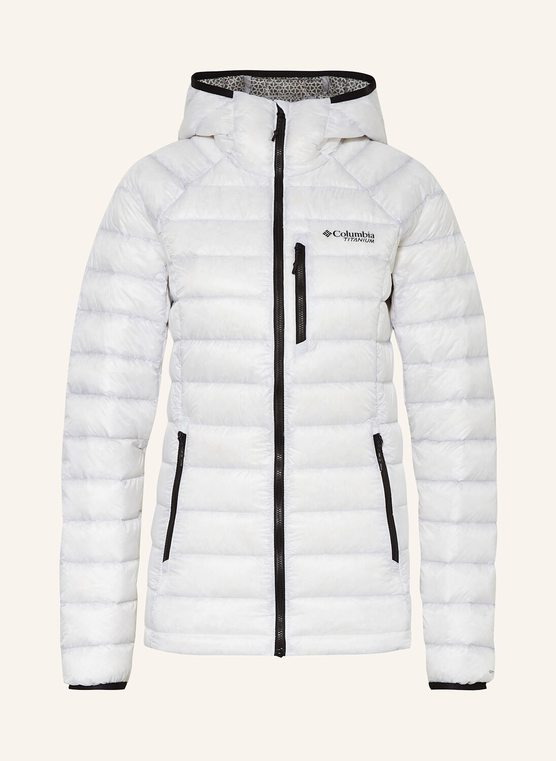 

Пуховик arctic crest Columbia, белый