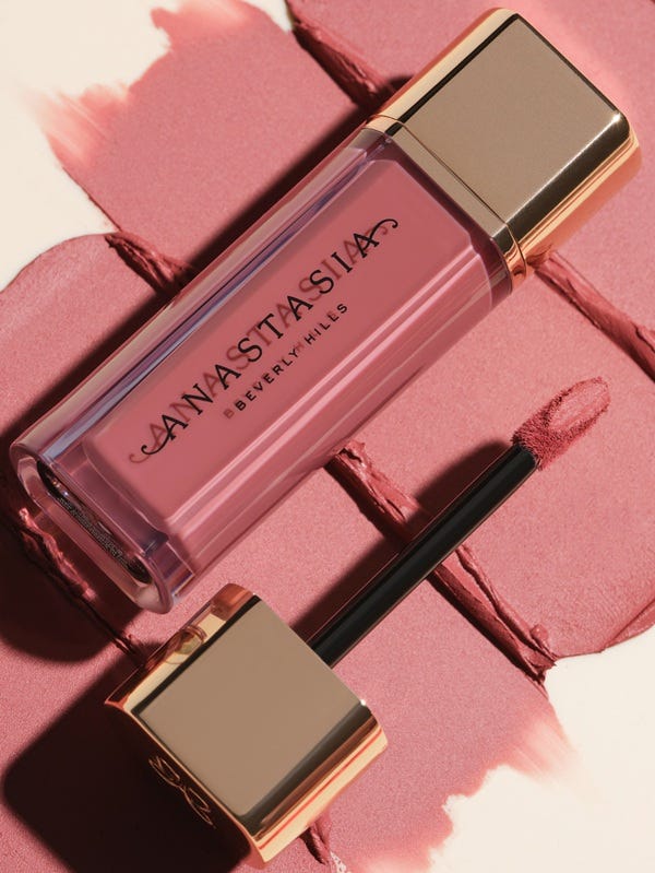 Матовая помада ANASTASIA BEVERLY HILLS Lip Velvet, Hush Rose — фото 4