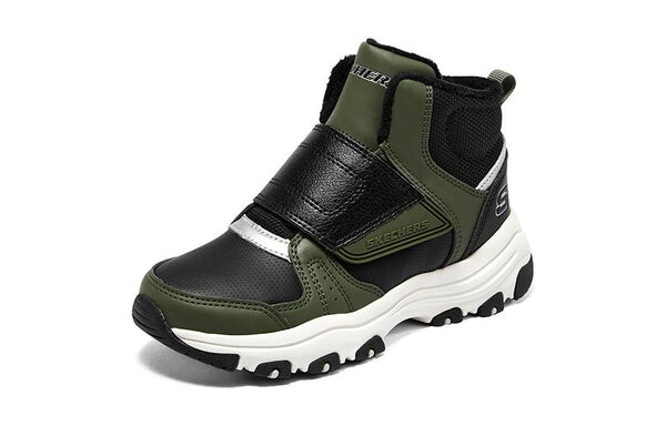 Кроссовки i-conik boots 'olive black' Skechers, зеленый — фото 3