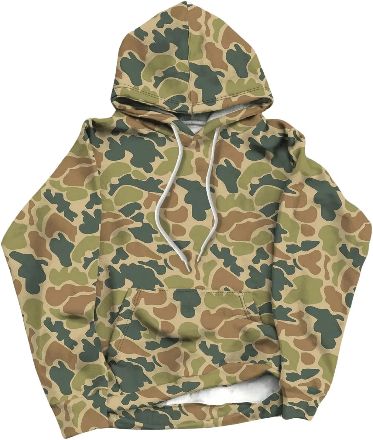 

Толстовка с капюшоном Soly Hux для мужчин, камуфляж, с карманом