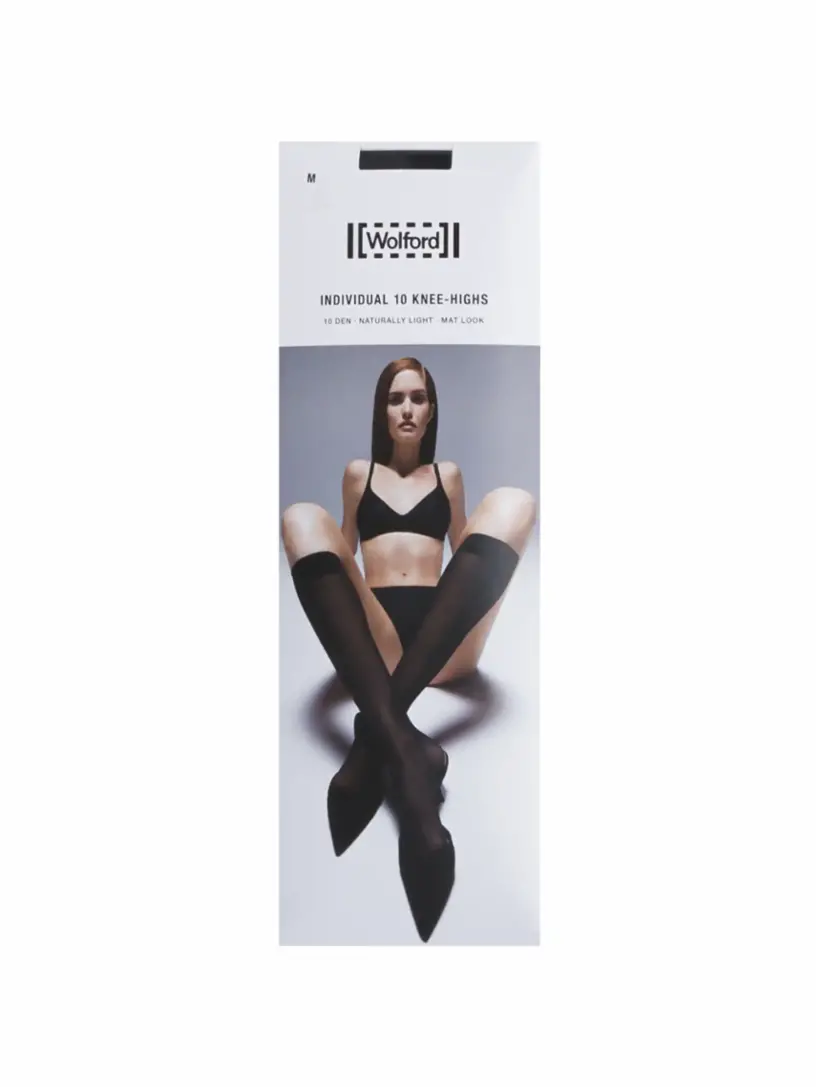 

Капроновые гольфы Wolford, черный
