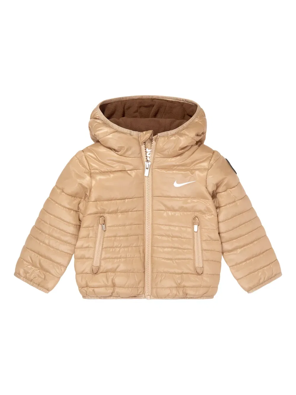 Стеганая куртка с капюшоном Nike Kids, нейтральный