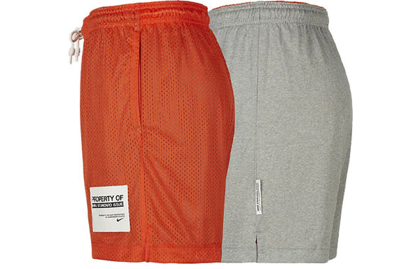Шорты standard issue reversible basketball shorts for men orange Nike, оранжевый — фото 3