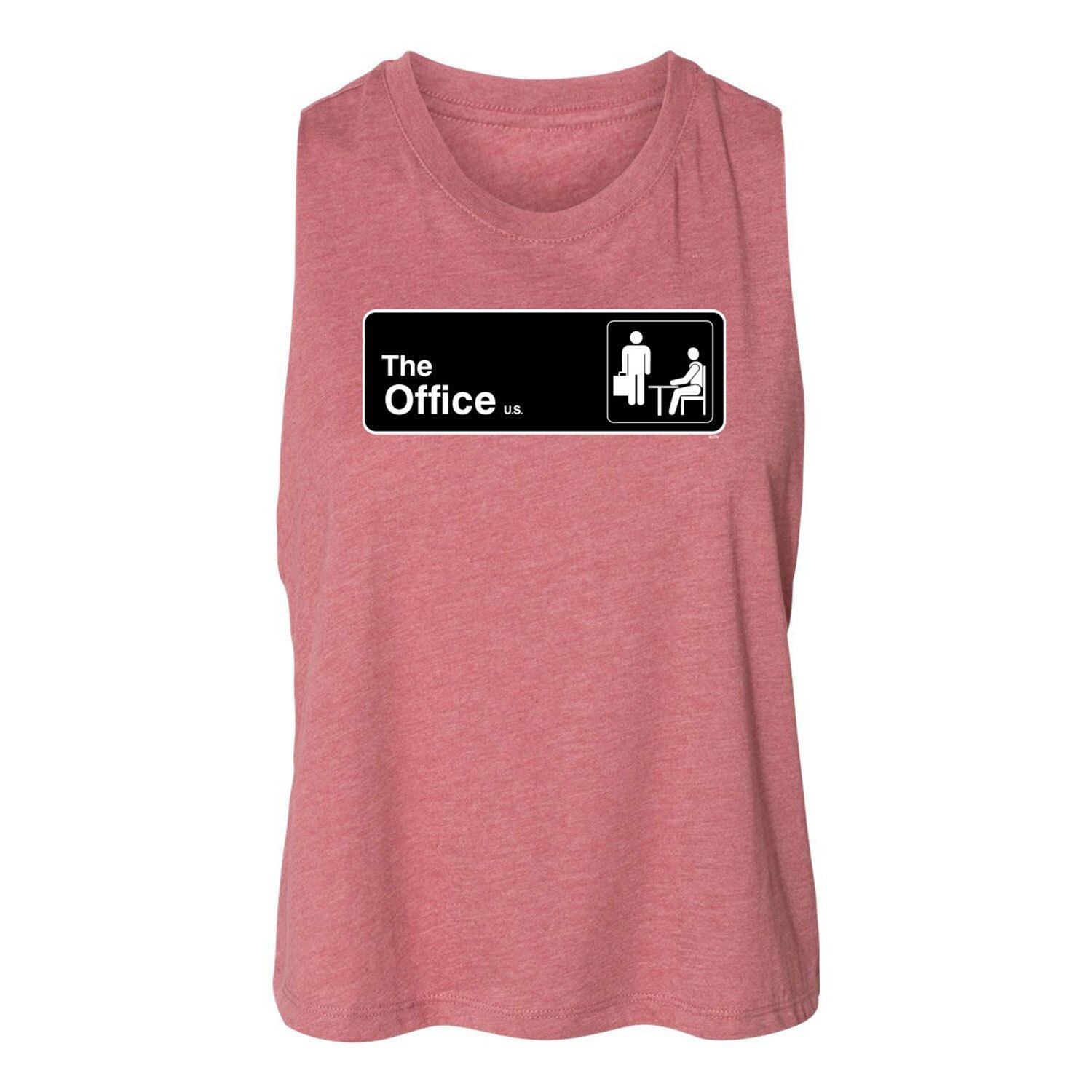 

Укороченная майка The Office Door Sign для подростков Licensed Character, розовый