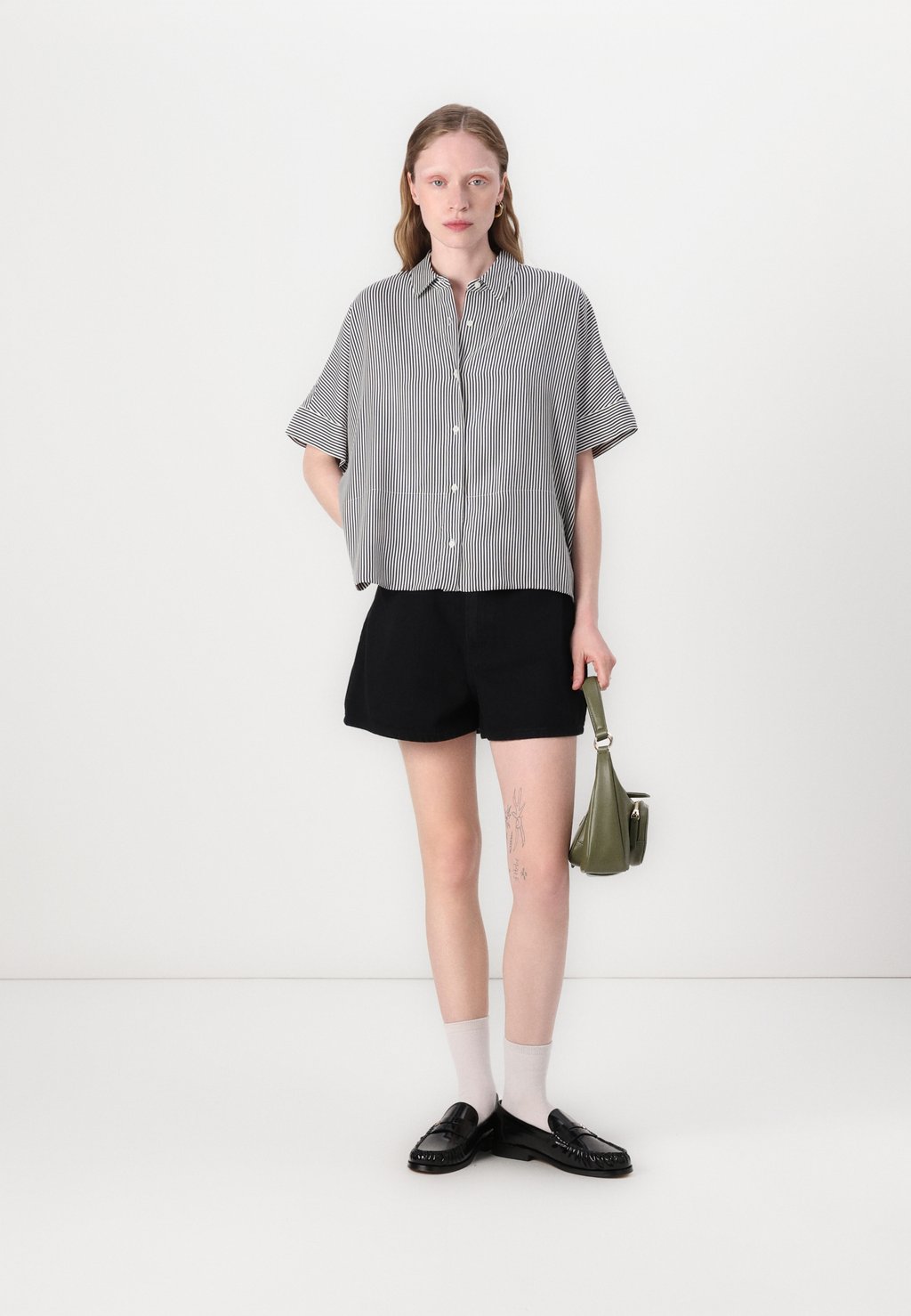 Блузка на пуговицах SHIRT Tommy Hilfiger, темно-синий — фото 2