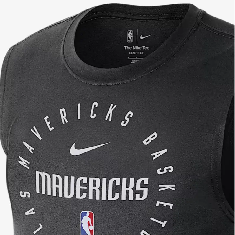 Баскетбольный майка мужская NBA Nike, черный — фото 3