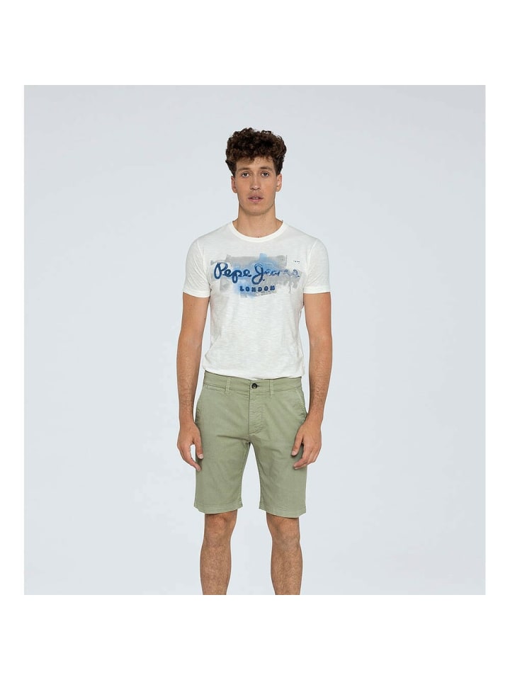 

Тканевые шорты Pepe Jeans, зеленый