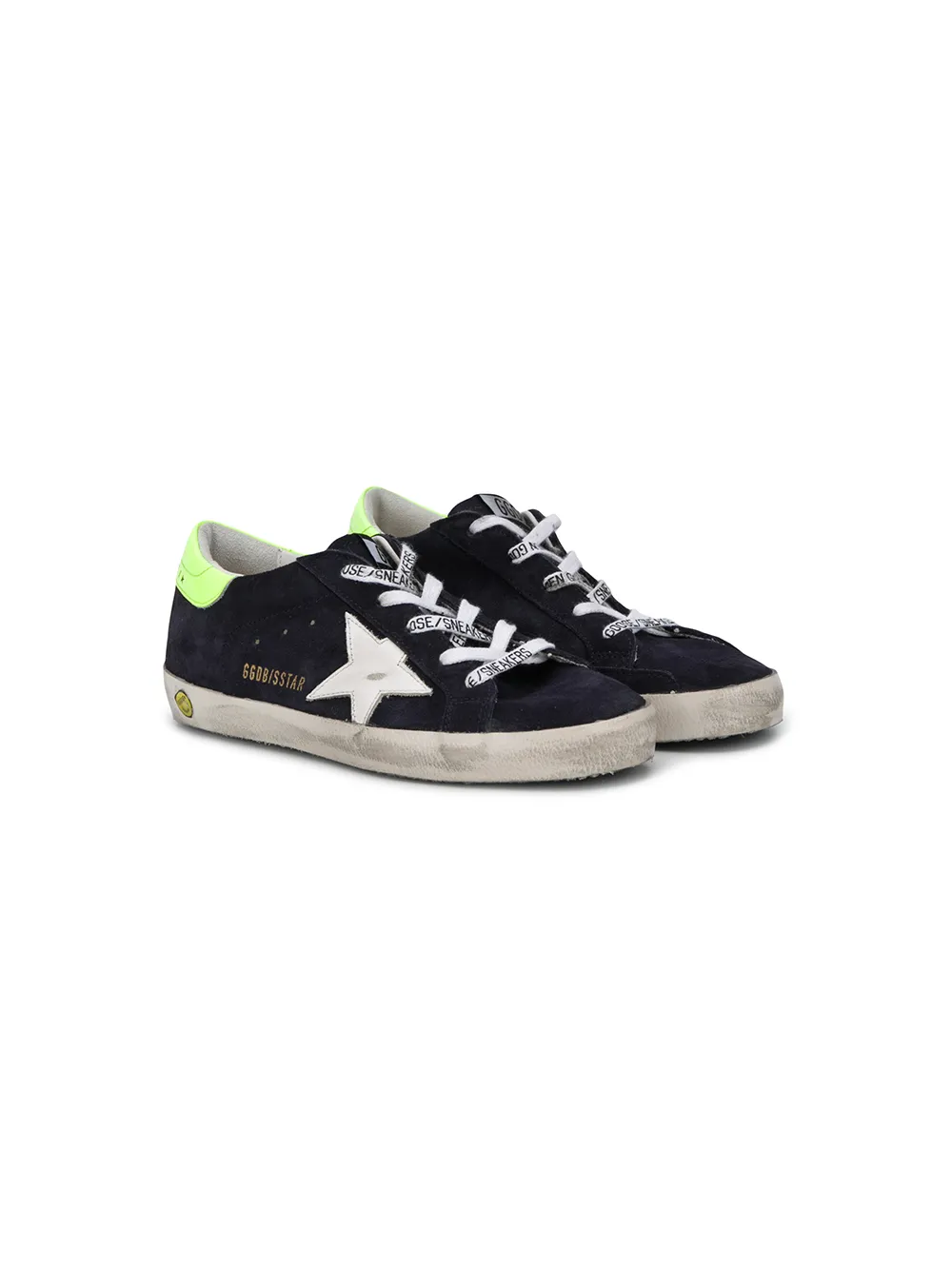 

Кеды Superstar Golden Goose Kids, синий