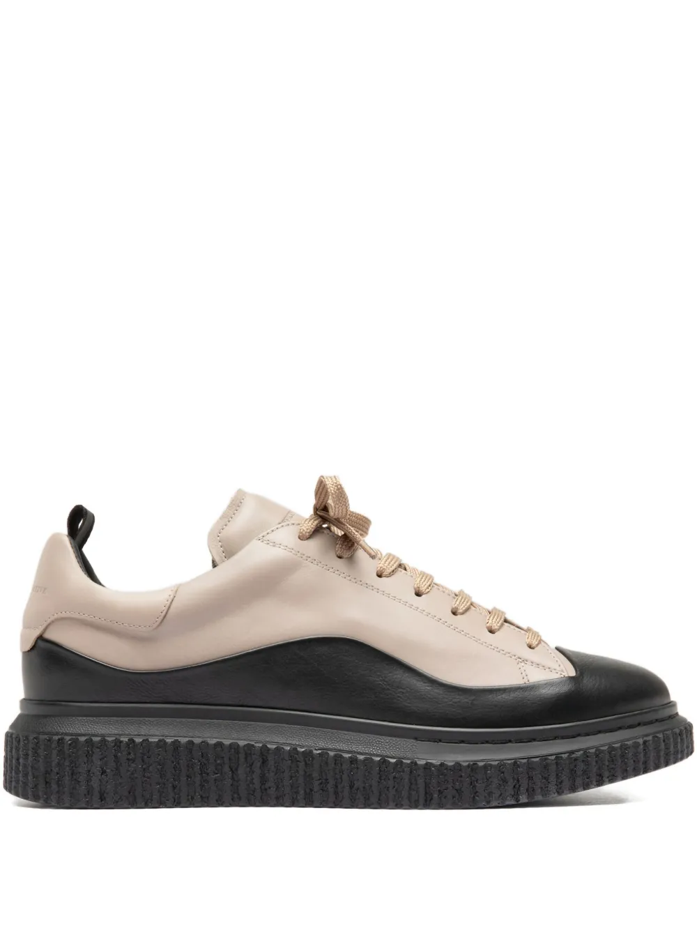 

Кожаные кроссовки на шнуровке Krace 018 Officine Creative, нейтральный