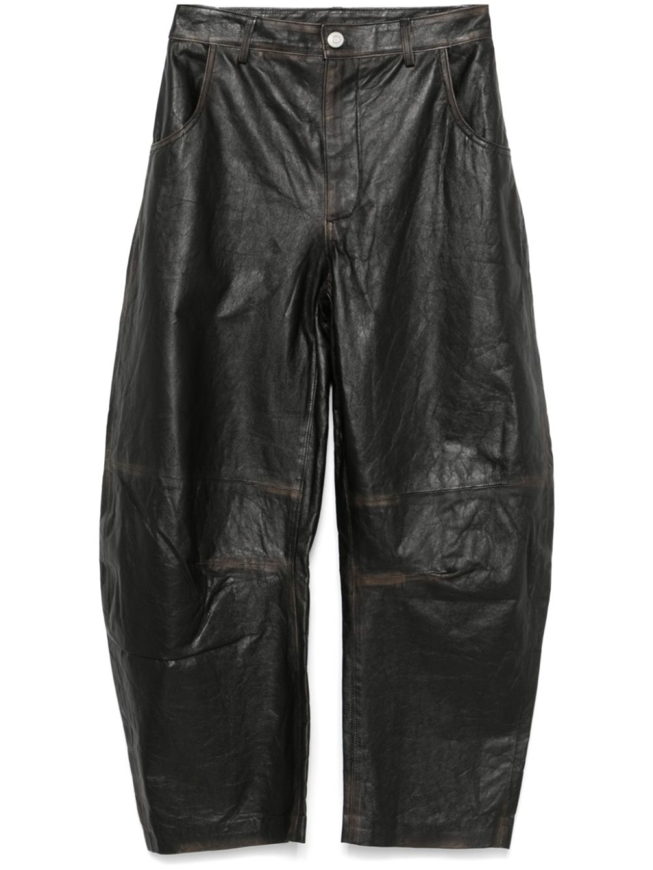 

Giorgio Brato кожаные брюки, черный