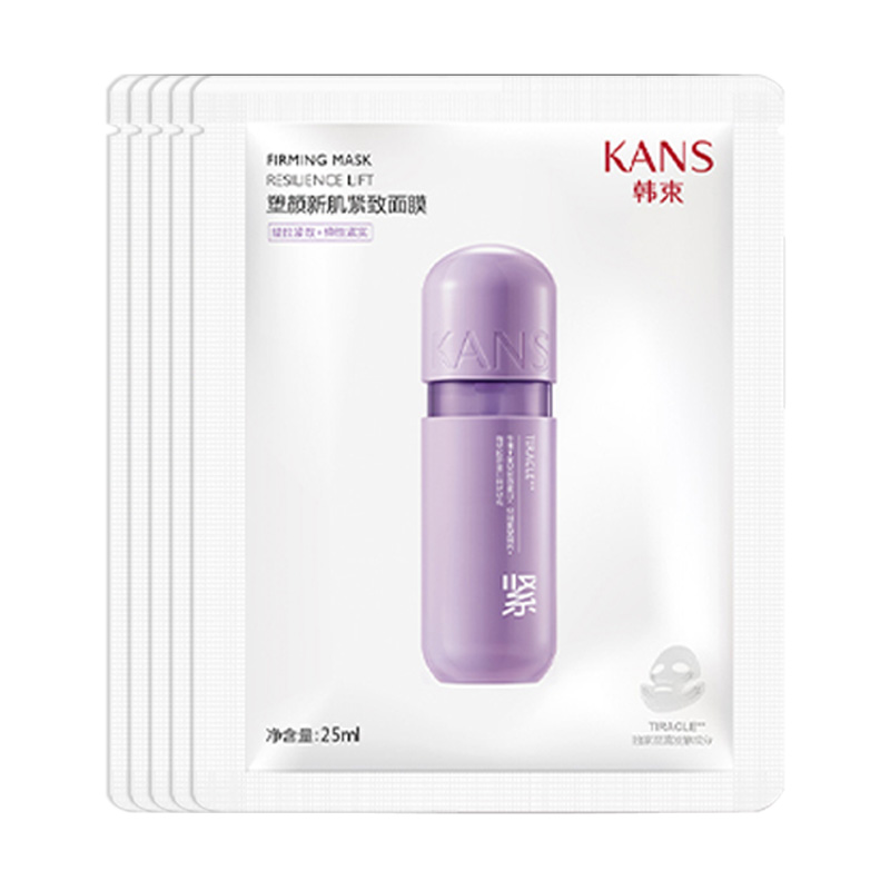 

Подтягивающая маска для лица для подтянутого вида увлажняющая и восстанавливающая 25 мл/шт KANS, 5 Sheets