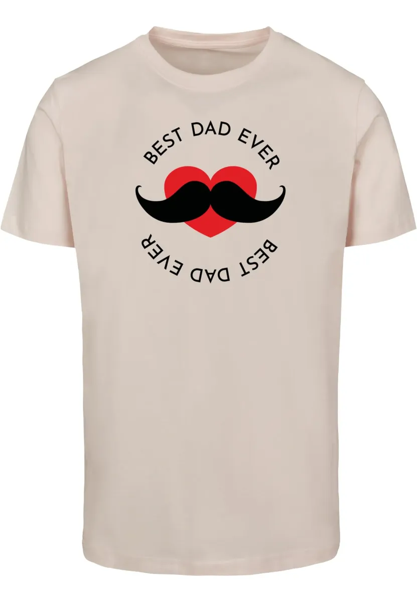 

Футболка Merchcode " Merchcode Men's Fathers Day - Футболка Best Dad с круглым вырезом", розовый