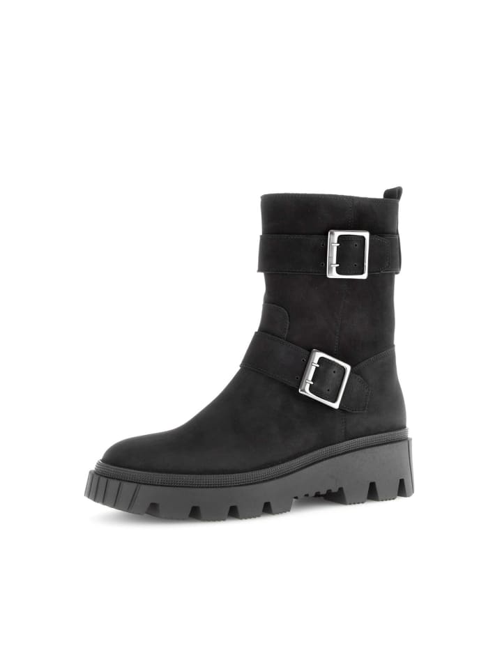 

Ботильоны Gabor Fashion Biker Boots, черный