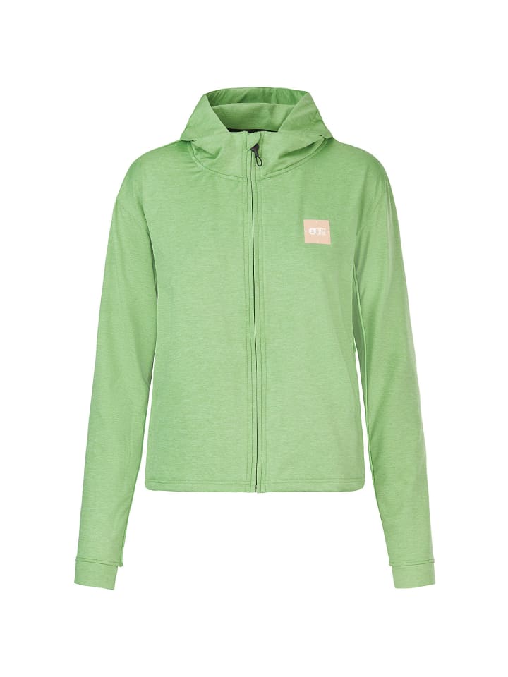 

PICTURE Худи W CELEST FZ TECH зеленого цвета