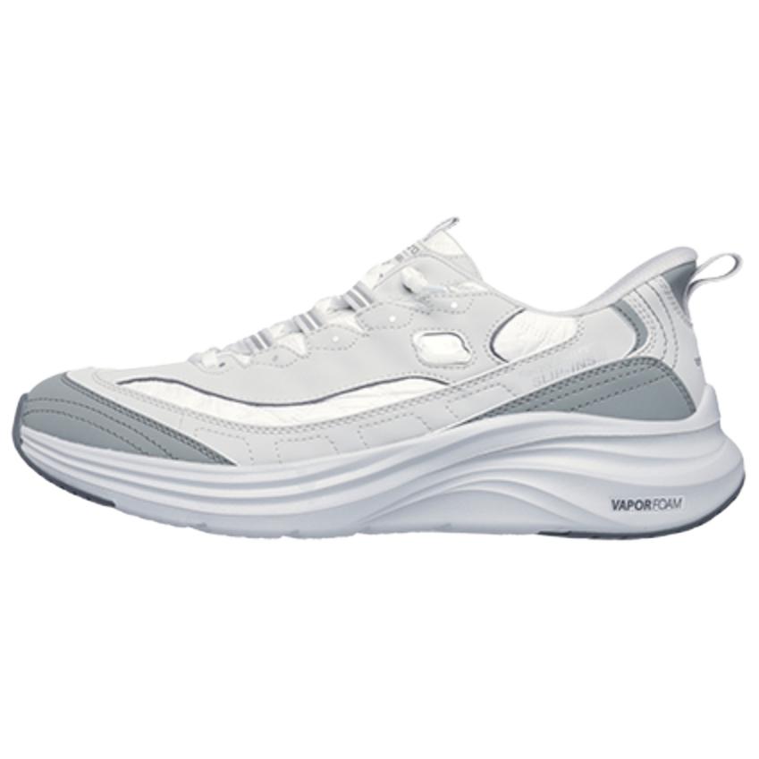 

Спортивные повседневные кроссовки мужские низкие светло-серые Skechers, светло-серый