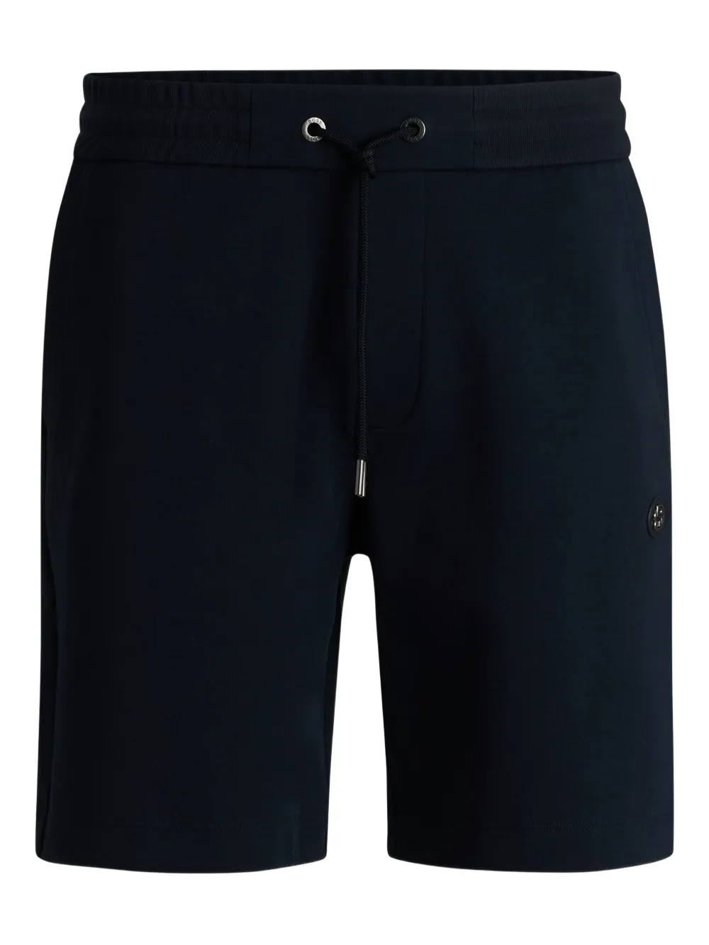 

Шорты с логотипом и завязками BOSS, синий