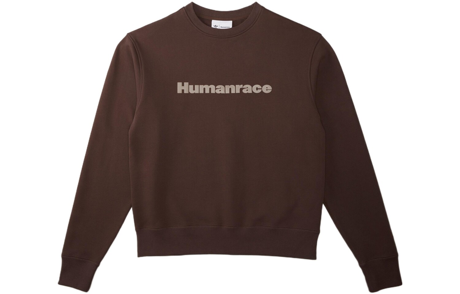 

Adidas X Pharrell Williams Humanrace Basic Crewneck «Коричневый» Adidas Originals, цвет Tan