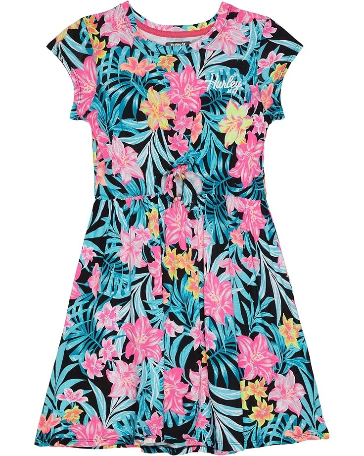 

Платье Hurley Short Sleeve Cutout Dress, черный