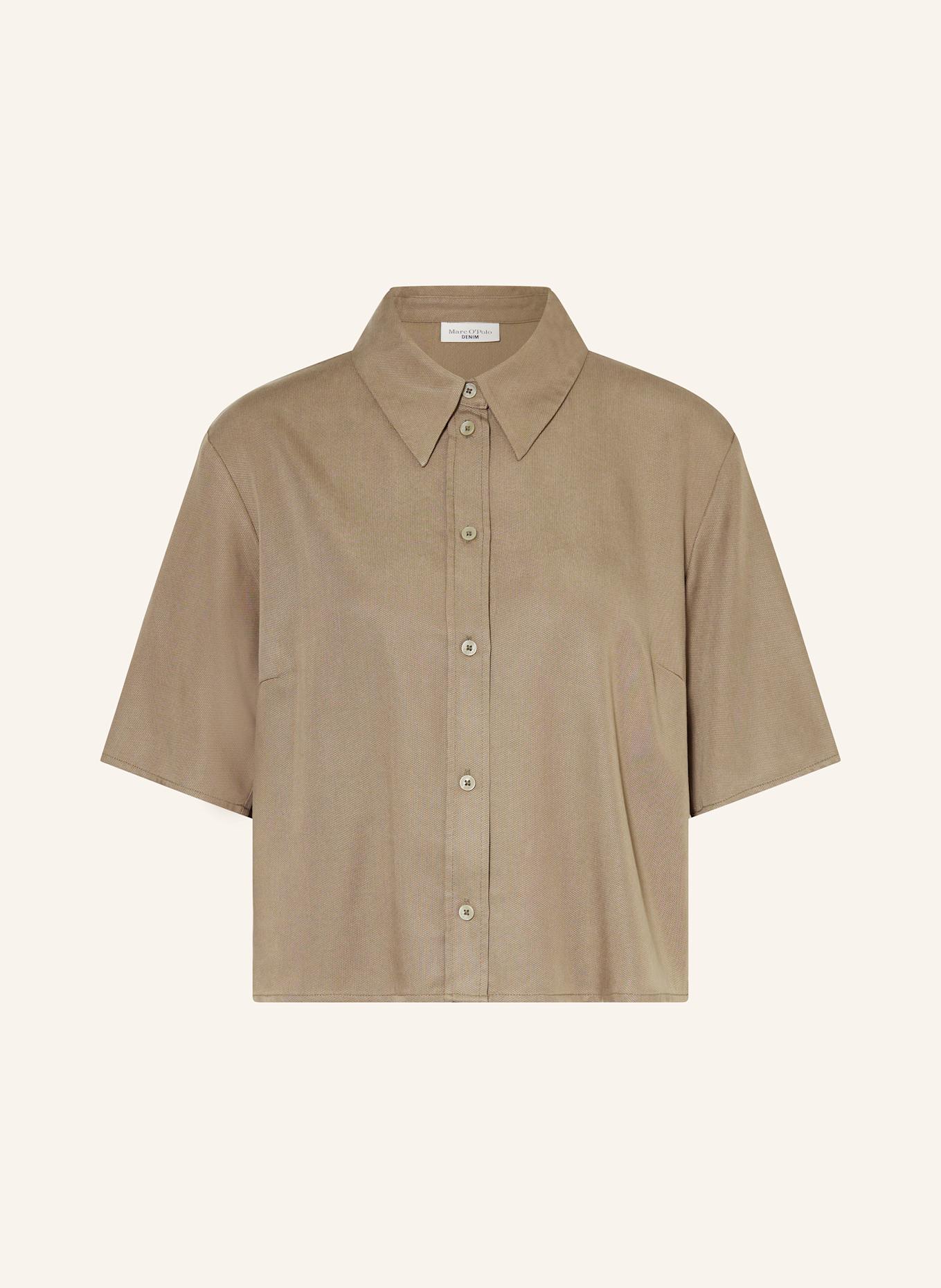 

Рубашка блузка Marc O'Polo Denim, хаки