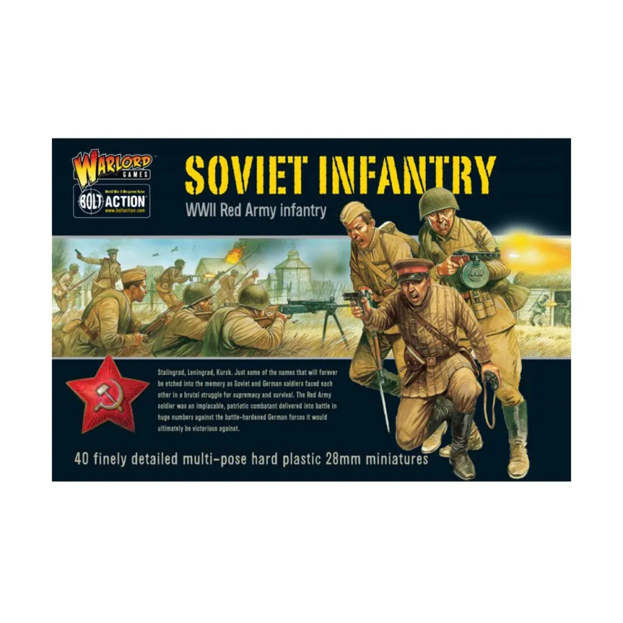 

Советская пехота, Bolt Action - Soviet (28mm)
