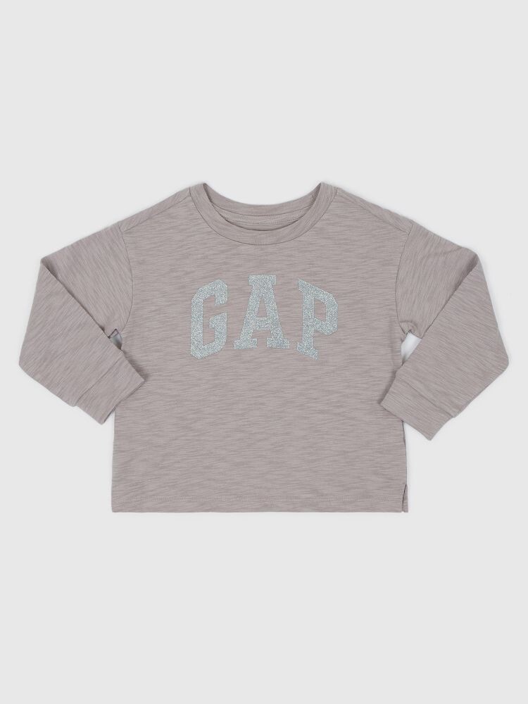 

Футболка с логотипом Gap, серый