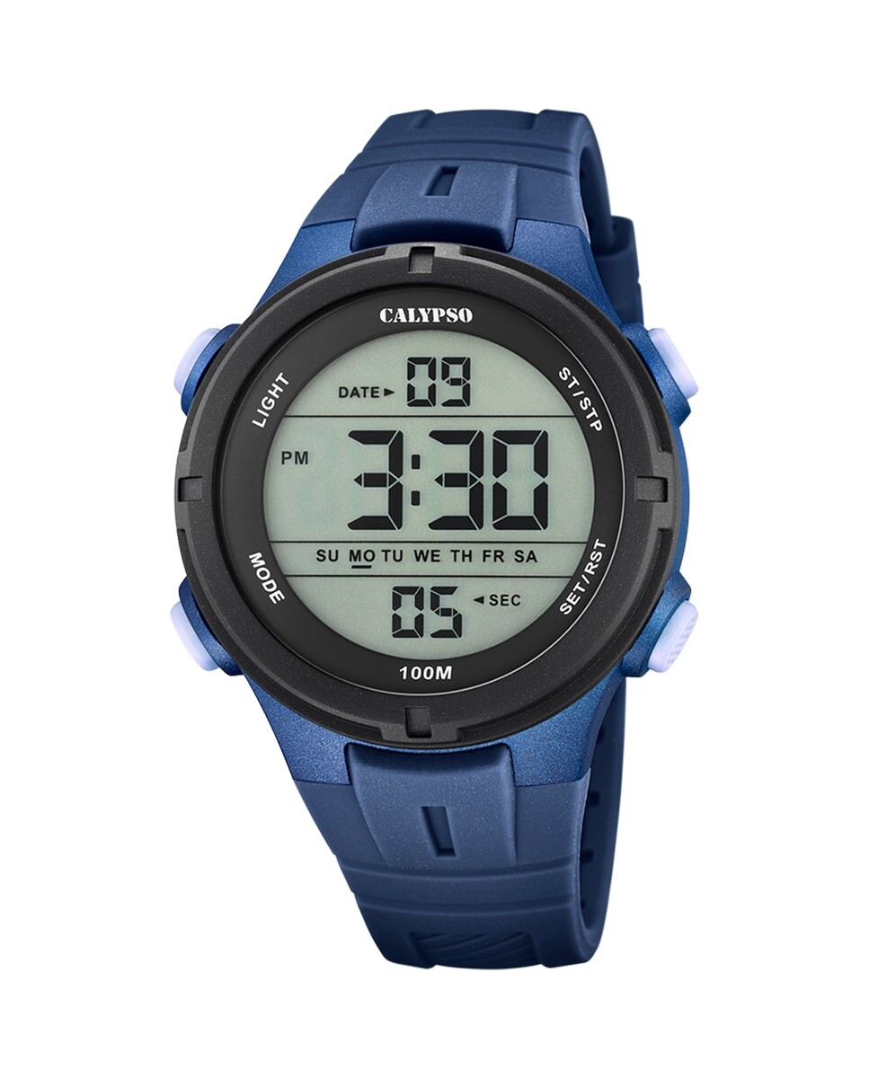 

K5837/3 Мужские часы Color Splash Синие резиновые Calypso, синий