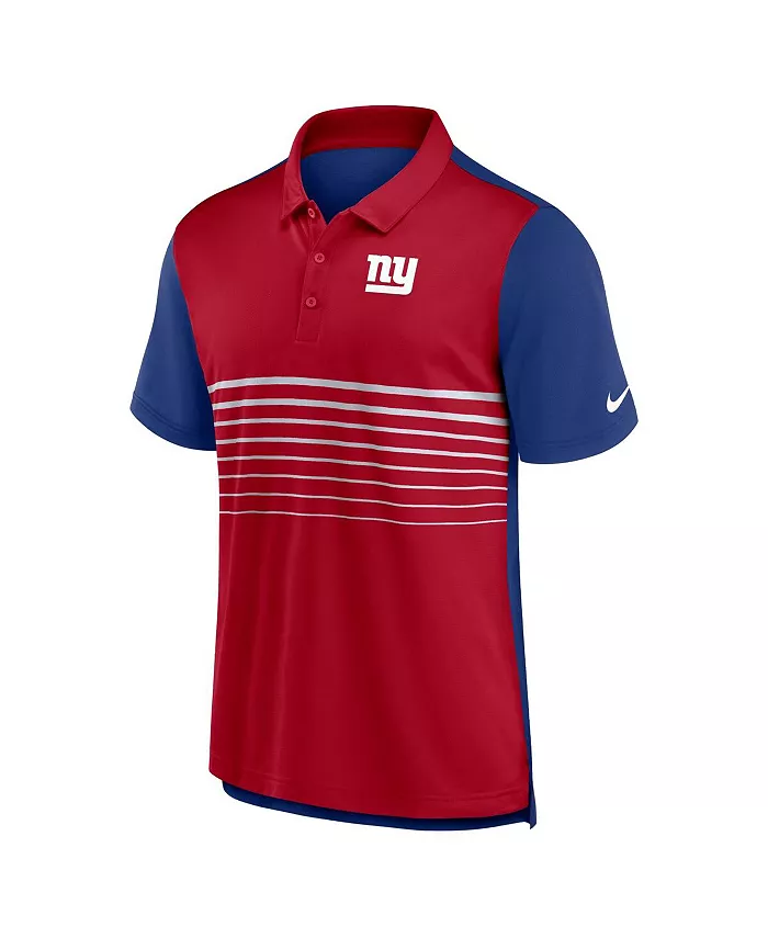 Мужская модная поло Royal, Red New York Giants для активного образа жизни Nike — фото 3