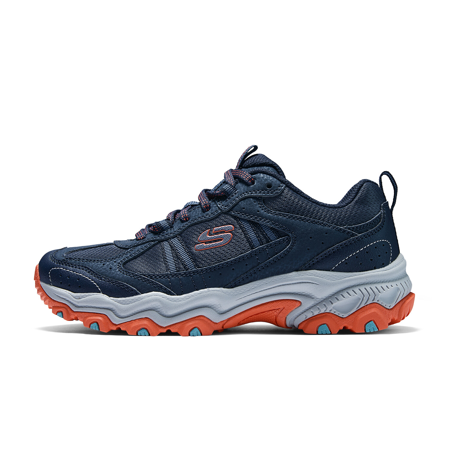 

Кроссовки Stamina Outdoor Performance женские с низким верхом, синие/серые Skechers
