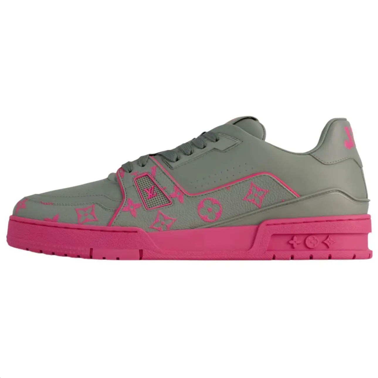 

Кроссовки для скейтбординга Trainer Low Top, мужские, серые LOUIS VUITTON, Gray