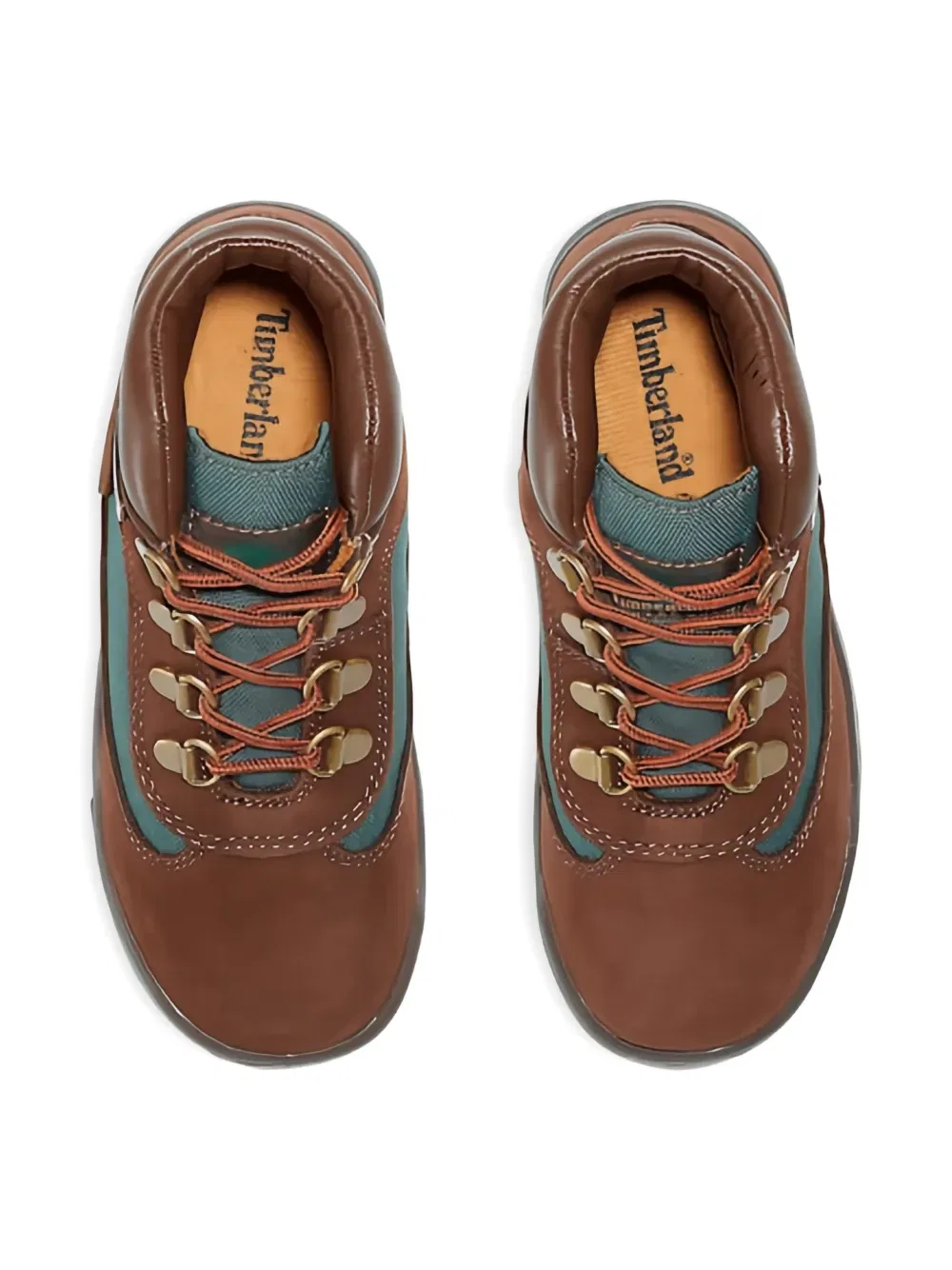 Бутсы для игры в полузащите на шнуровке Timberland Kids, коричневый — фото 2