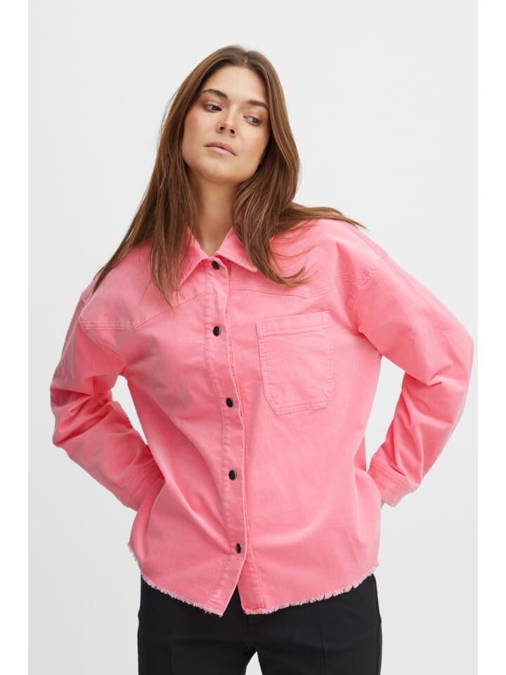 

Переходная куртка PULZ Jeans, розовый