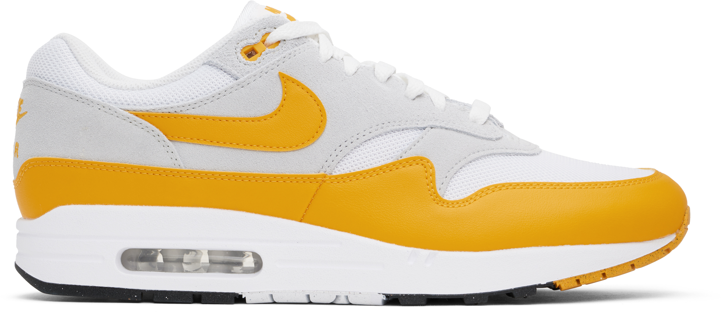 

Белые и желтые кроссовки Air Max 1 Essential Nike