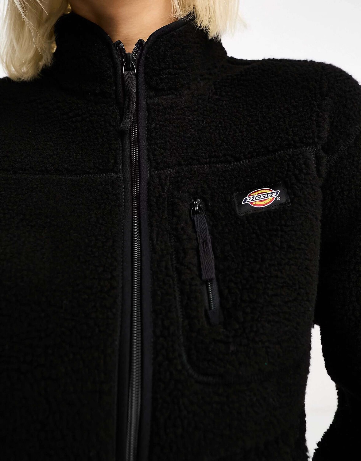 

Черный флисовый флис Dickies mount Hope