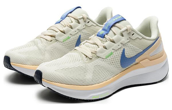 Кроссовки (WMNS) Nike Air Zoom Structure 25 Road Running Shoes 'Sea Glass Summit White', синий — фото 3