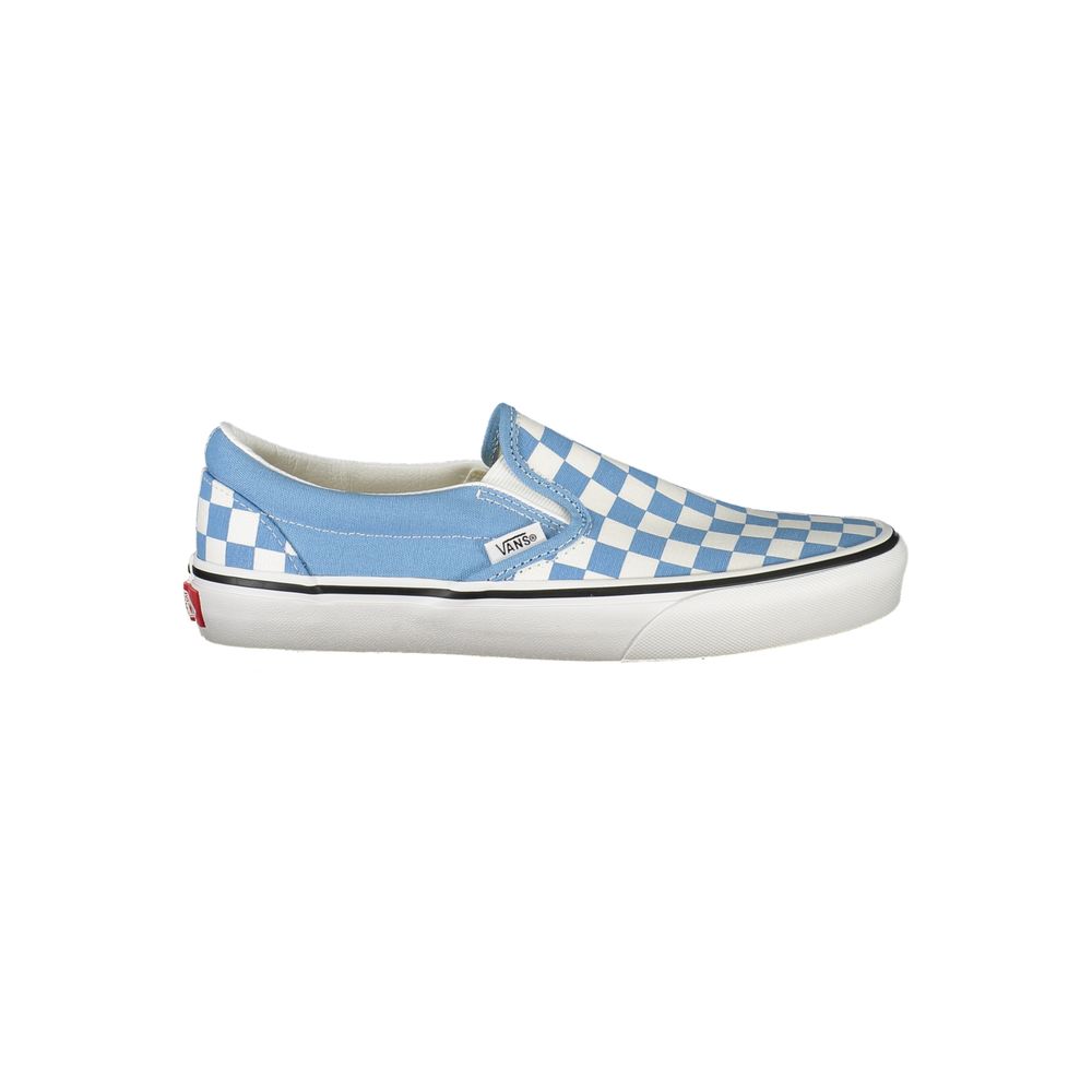 Синие кроссовки из полиэстера Vans, синий