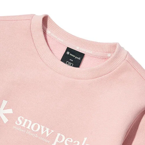 Детский светло-розовый свитшот Union от Snowpeak Apparel Kids — фото 3