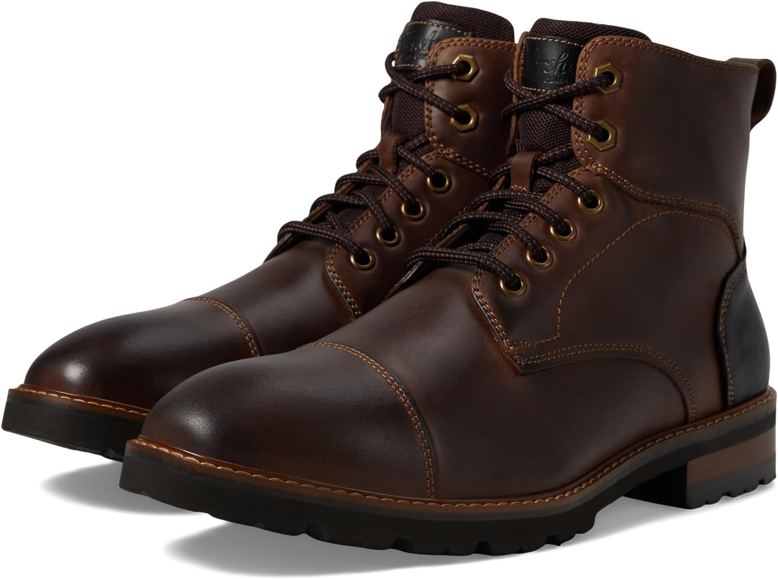 

Ботинки Florsheim Renegade Cap Toe Boot, цвет Brown Crazy Horse