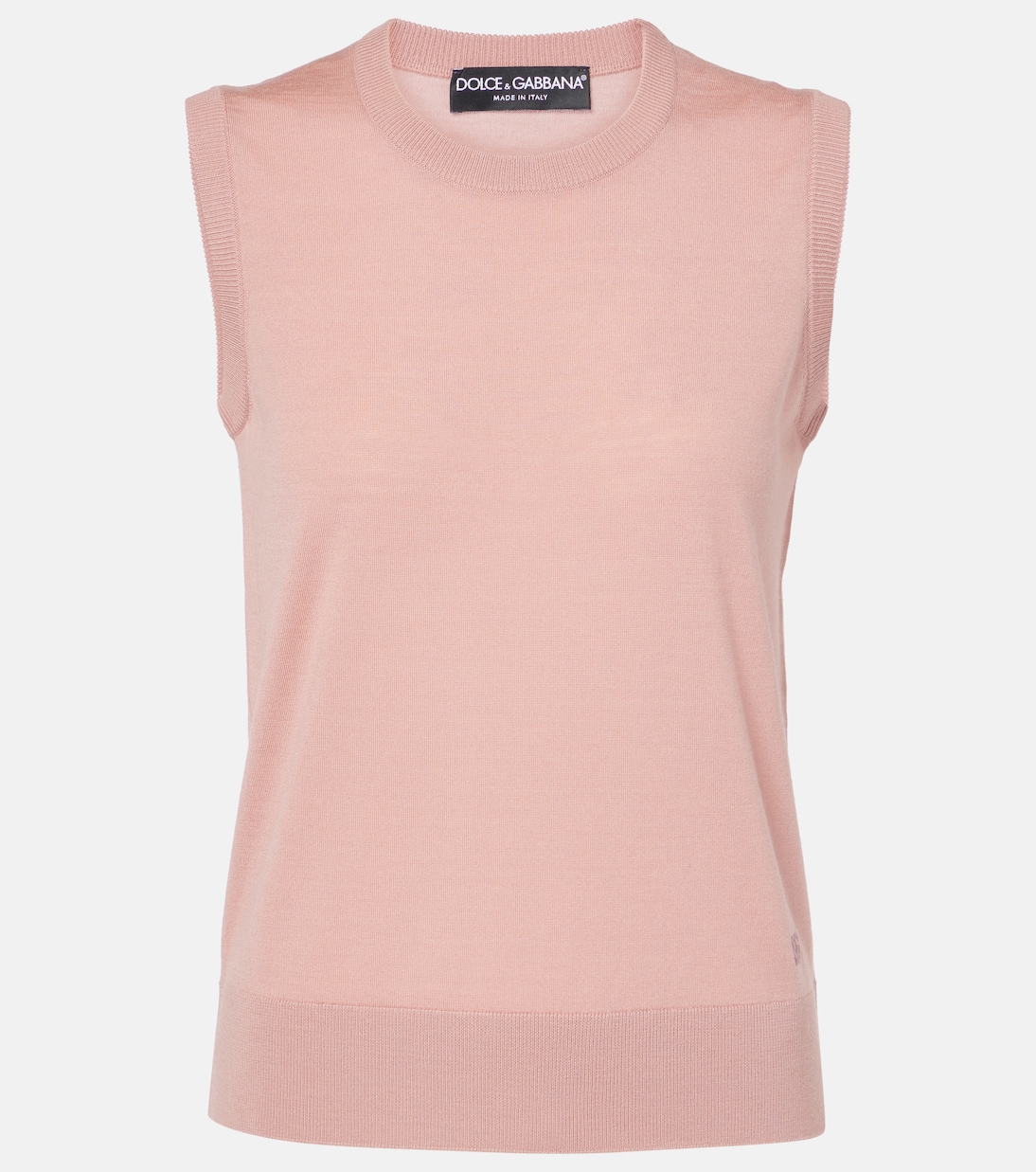 

Жилет из чистой шерсти Dolce&Gabbana, Rosa Polvere Scuro