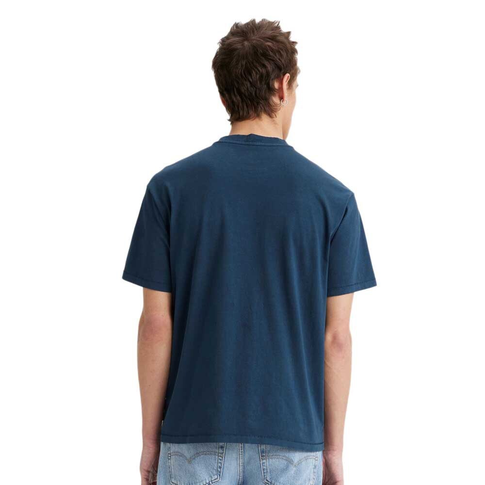 Футболка Levi's Red Tab Vintage Short Sleeve Round Neck, синий — фото 2