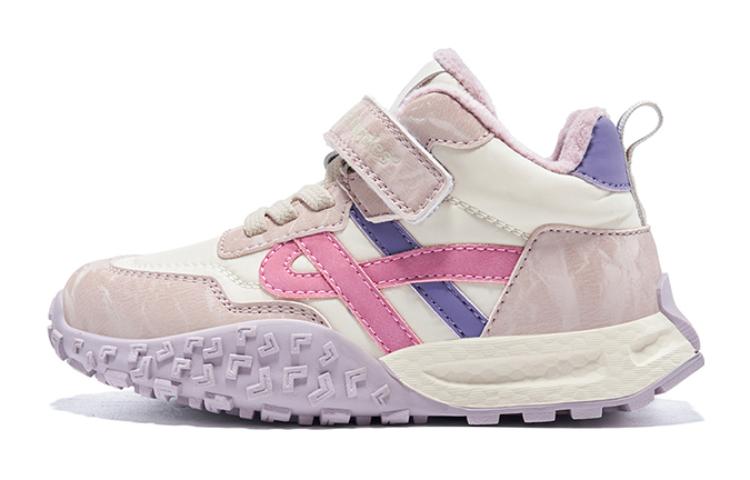 

Противоскользящая износостойкая детская повседневная обувь для детей Hush Puppies, фиолетовый