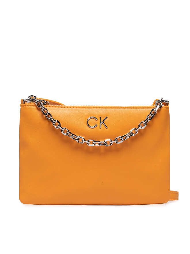 

Наплечная сумка Re Lock Ew Crossbody W Chain Calvin Klein, оранжевый